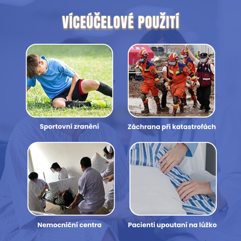 Tabulka Přenosu Pacientů S 6 Zesílenými Úchyty, Víceúčelová Lékařská Podložka Pro Postele, Seniory