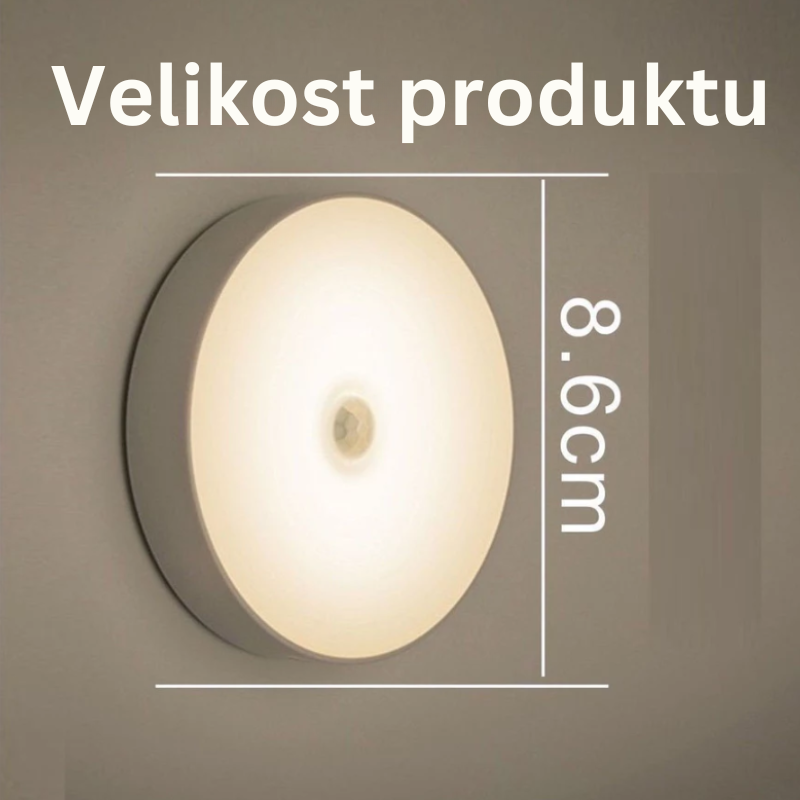 Chytré LED světlo s pohybovým senzorem – Automaticky se rozsvítí při pohybu, ideální do každého prostoru!