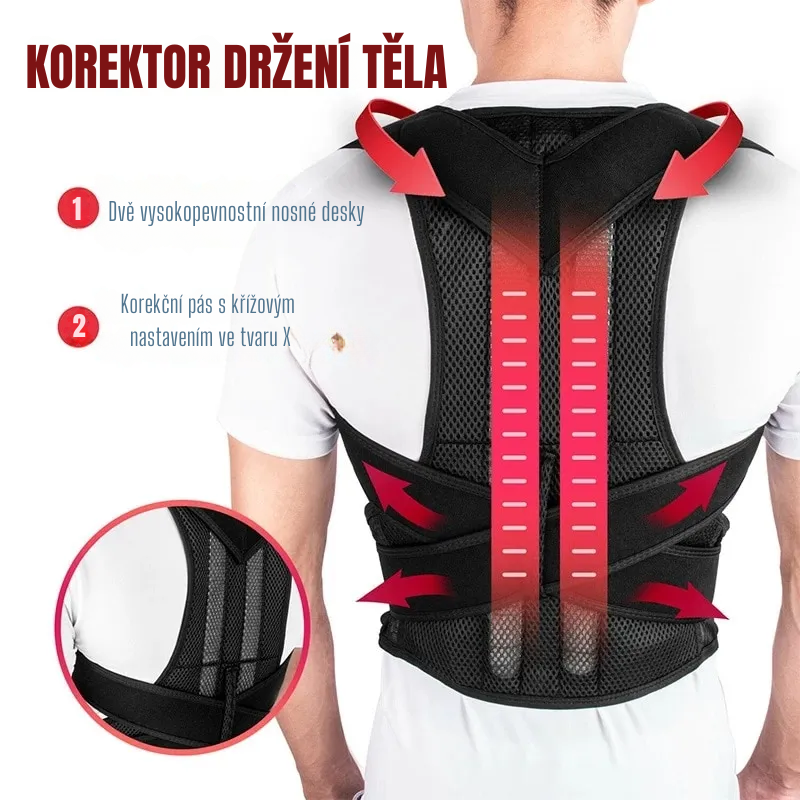 Pás proti hrbení - vraťte se do formy za pouhé 2 týdny