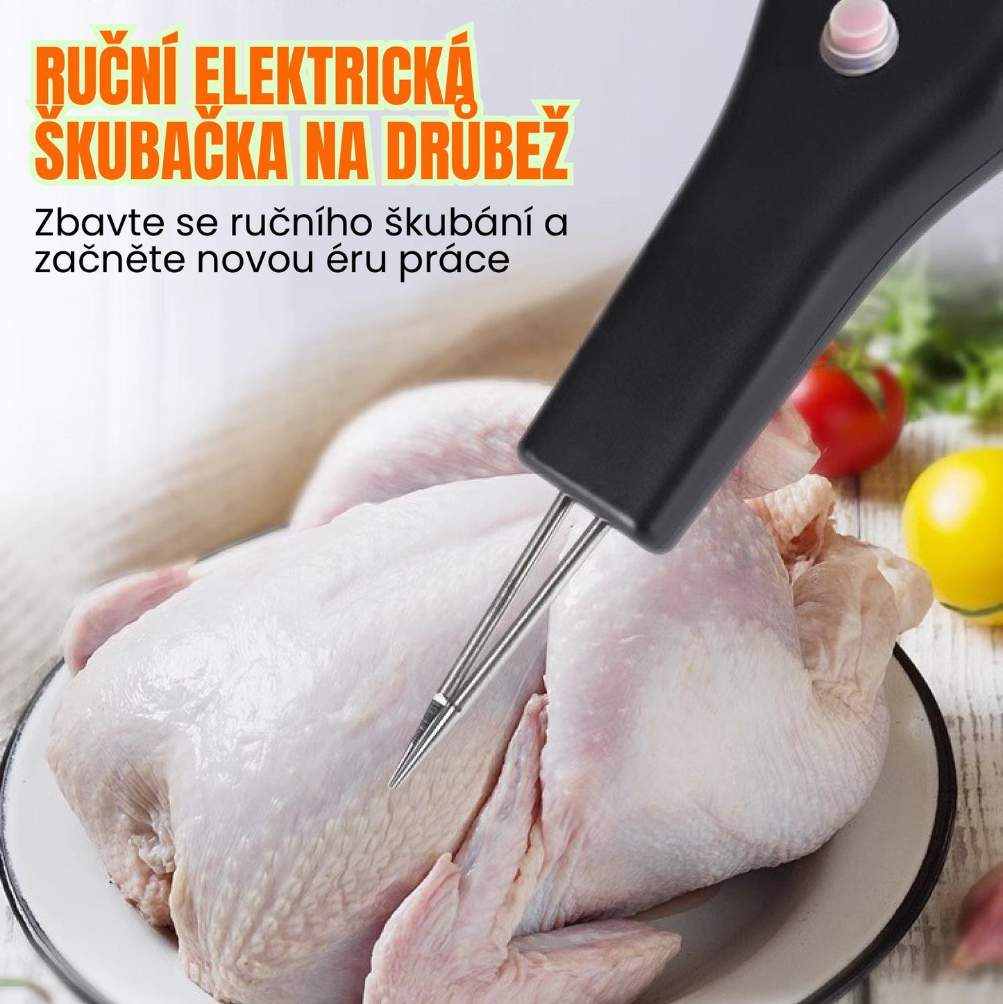 Ruční Přenosný škubač Drůbeže