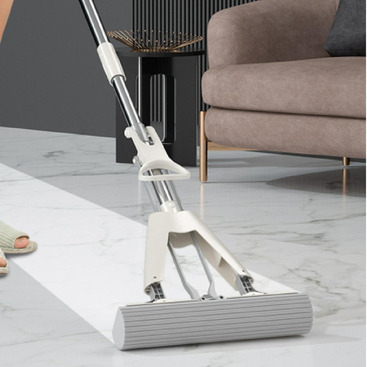 Úklidový Nástroj, Skládací, Extruze, Dehydratace, Retractable, Houbový Mop.