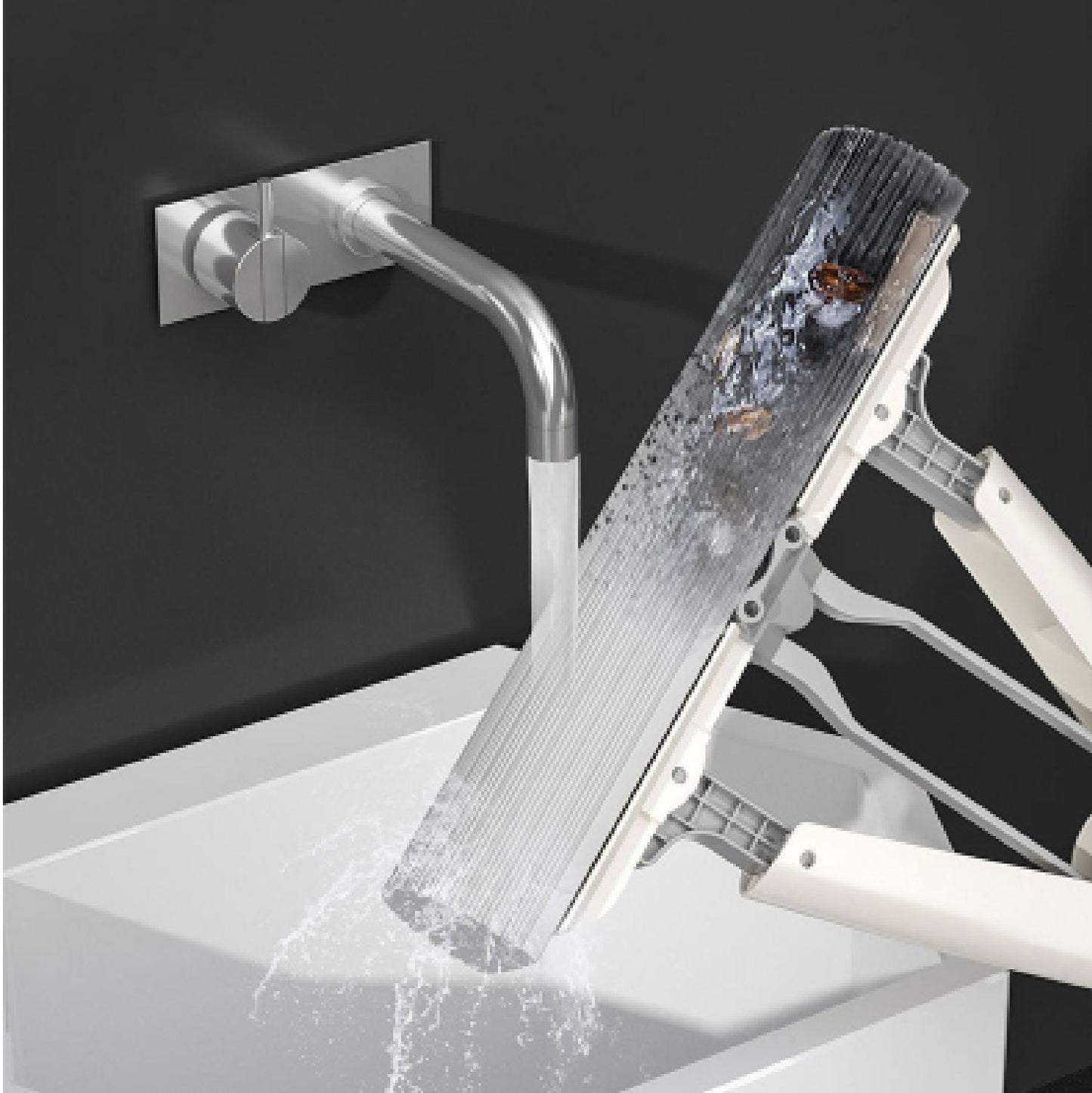 Úklidový Nástroj, Skládací, Extruze, Dehydratace, Retractable, Houbový Mop.