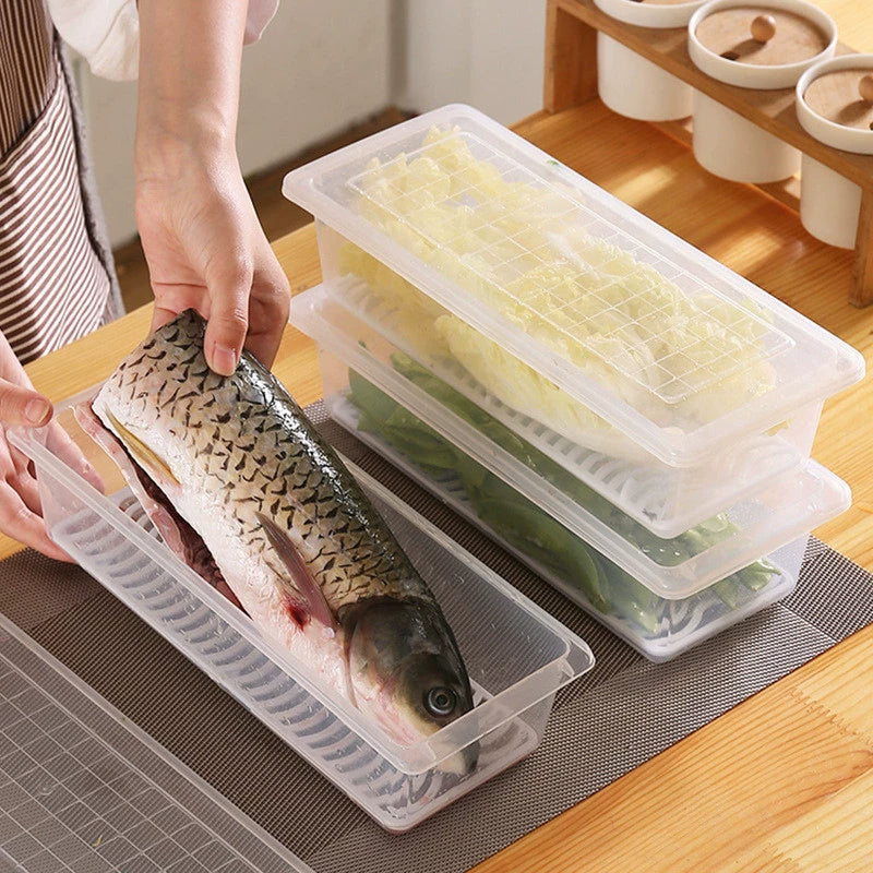 Foody™ Box – Sada 4 krabiček na jídlo, bez BPA, uchová čerstvost, vhodné do lednice i mikrovlnky