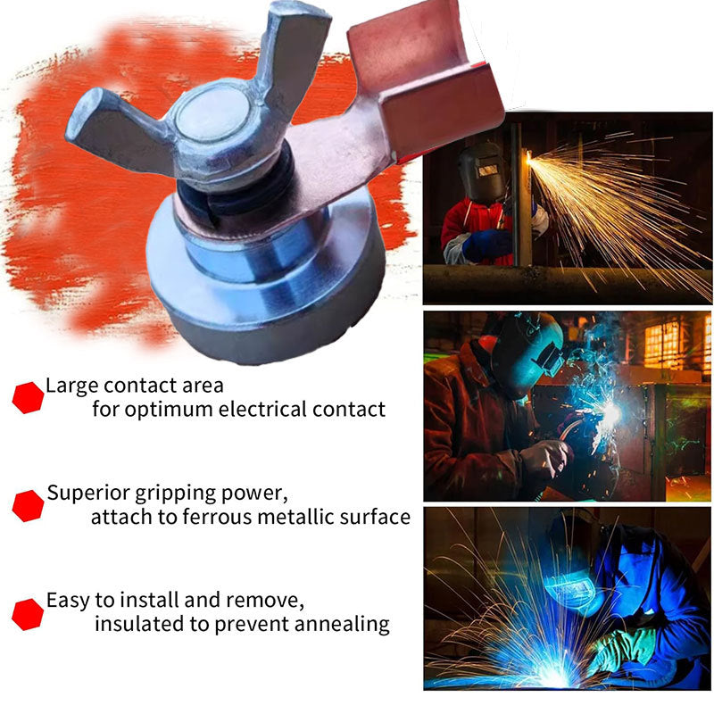 Stabilní magnetická svařovací zemnicí svorka pro spolehlivé řešení uzemnění