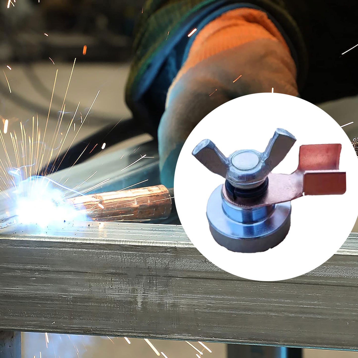 Stabilní magnetická svařovací zemnicí svorka pro spolehlivé řešení uzemnění
