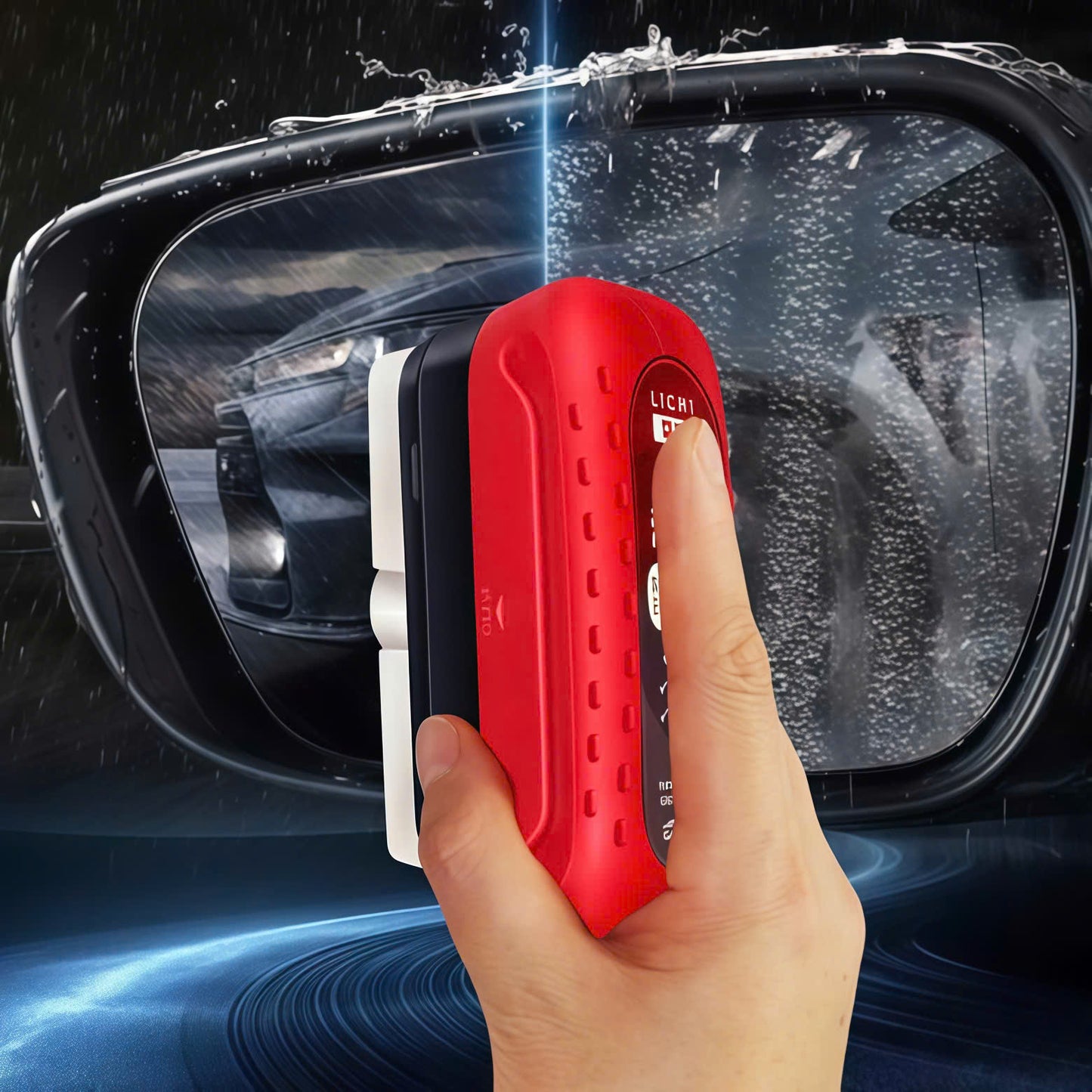 Kartáček na čištění autoskel s nano povlakem proti prachu a vodě