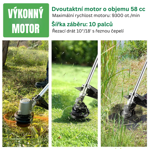 Hlava Sekačky Má 6 Pletených Ramen Z Odolného Ocelového Drátu
