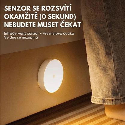 Chytré LED světlo s pohybovým senzorem – Automaticky se rozsvítí při pohybu, ideální do každého prostoru!