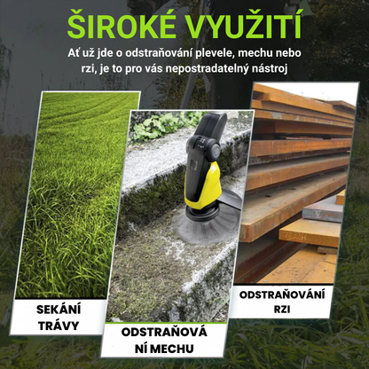 🇨🇿 Žací hlava se 6 pletenými ocelovými čepelemi