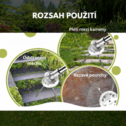 Hlava Sekačky Má 6 Pletených Ramen Z Odolného Ocelového Drátu