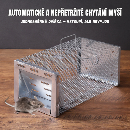 Bestseller™ – Humánní Klecová Past Na Krysy, Myši A Veverky (Živé Odchyty)