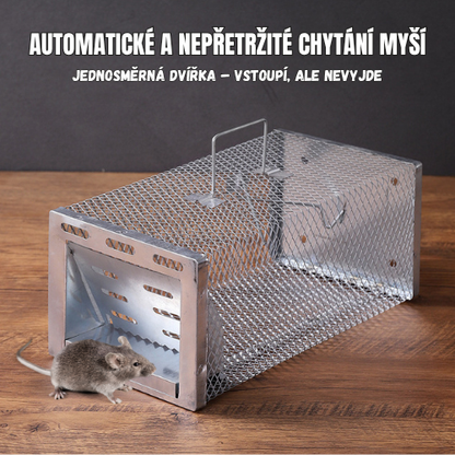 Bestseller™ – Humánní Klecová Past Na Krysy, Myši A Veverky (Živé Odchyty)