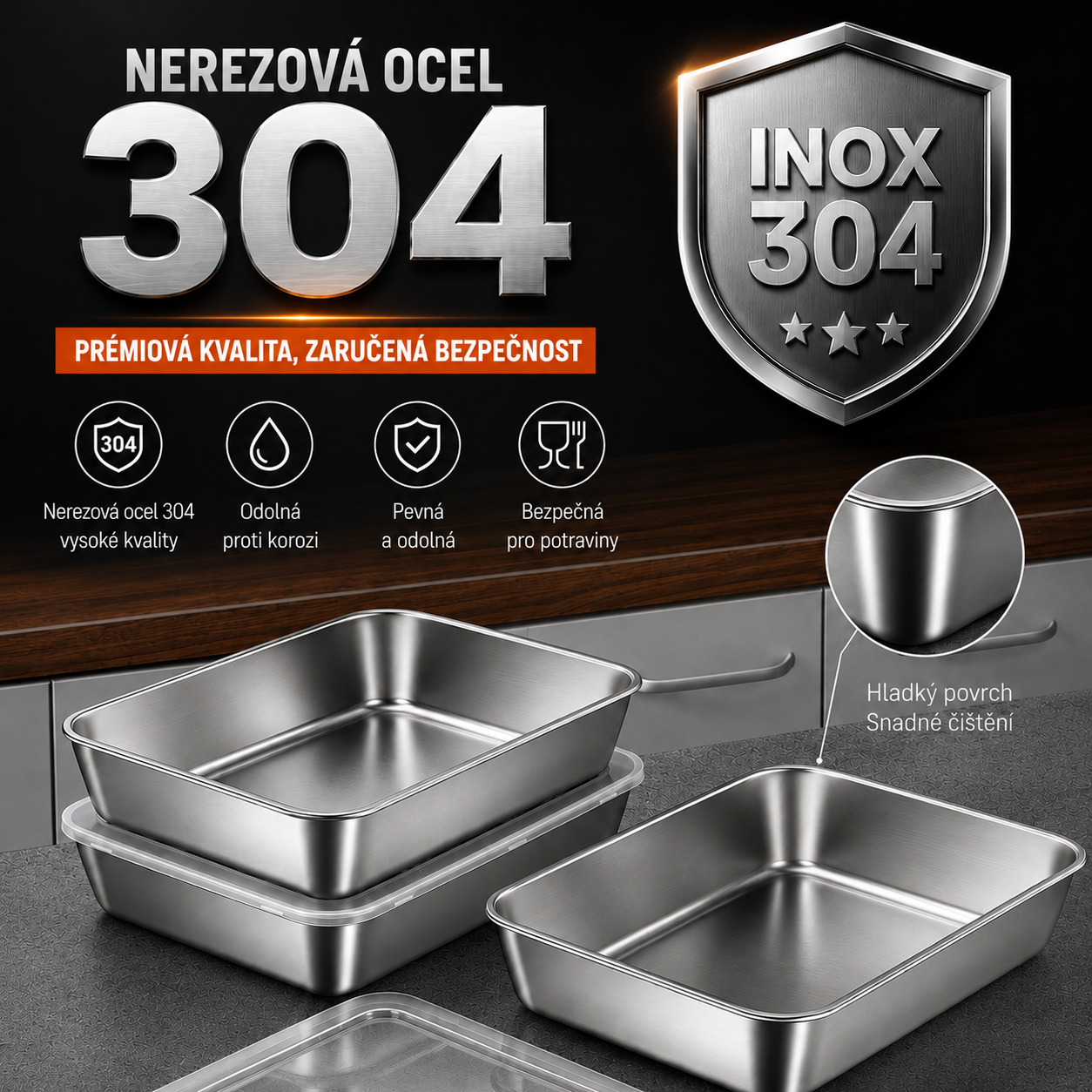🔥 Výprodej skladu: Nerezová dóza 304 na potraviny se slevou až 70 %