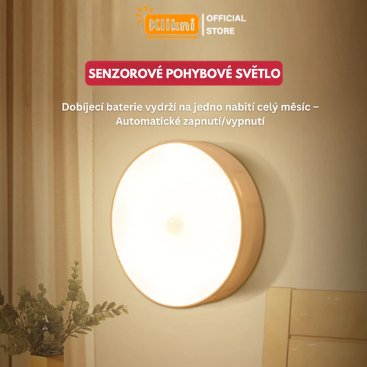 Chytré LED světlo s pohybovým senzorem – Automaticky se rozsvítí při pohybu, ideální do každého prostoru!
