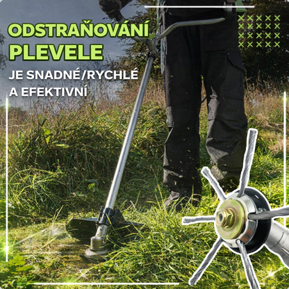 Ocelová žací hlava pro křovinořez