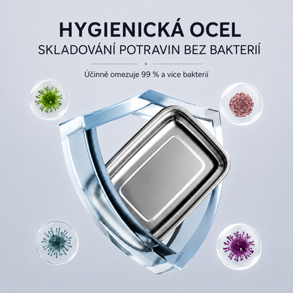 Vakuová dóza z nerezové oceli 316 – delší čerstvost, antibakteriální ochrana a bezpečné uchovávání potravin