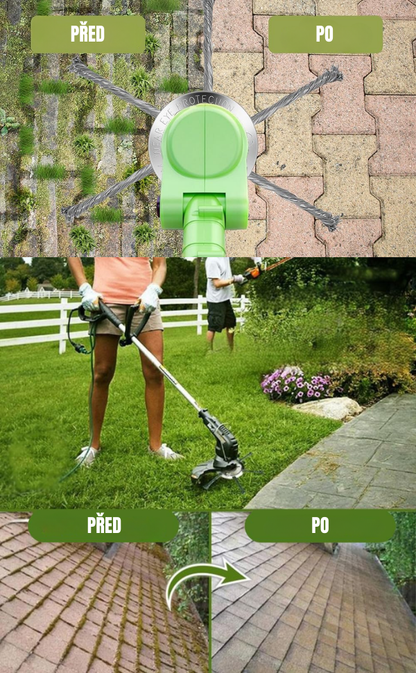 Sleva 70 % | Prémiová kroucená ocelová struna na sekačku, seká trávu až u kořene