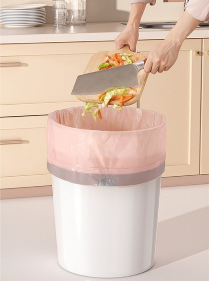 Růžový stahovací odpadkový pytel Iceberry