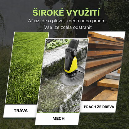 6drátová ocelová žací hlava pro křovinořez – na hustou trávu a plevel