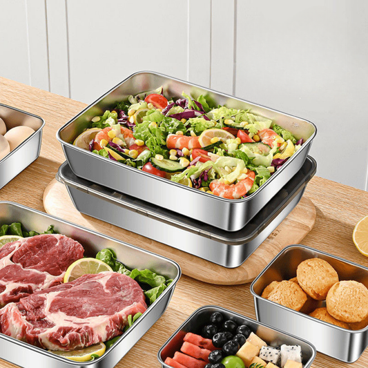 Nádoba na potraviny z nerezové oceli 304 – Dlouhotrvající čerstvost a maximální bezpečnost