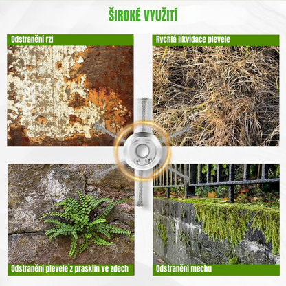 Sleva 70 % | Prémiová kroucená ocelová struna na sekačku, seká trávu až u kořene