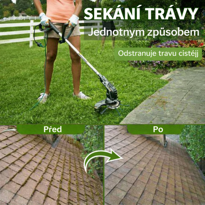 Ocelová žací hlava se 6 čepelemi – řešení pro super rychlé sekání trávy