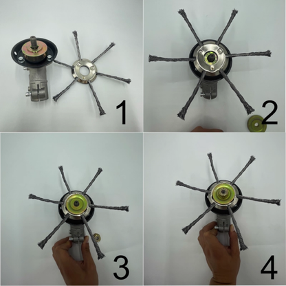 Sleva 70 % | Prémiová kroucená ocelová struna na sekačku, seká trávu až u kořene