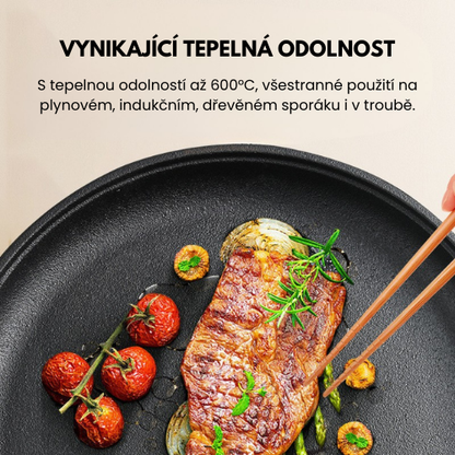 Oboustranná Litinová Pánev, Nepotažená Smažicí Pánev, Litinová Pánev Na Palačinky Pro Domácí Použití