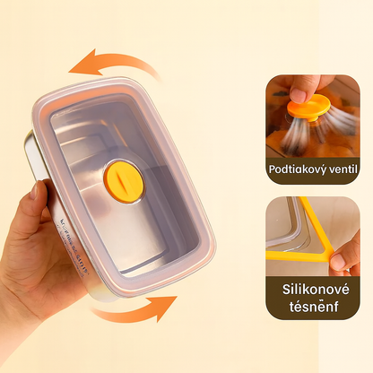 Antibakteriální Nádoba Na Potraviny Z Nerezové Oceli Inox 316 – 1500Ml | Sleva 70%