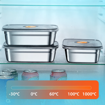 Antibakteriální Nádoba Na Potraviny Z Nerezové Oceli Inox 316 – 1000Ml | Sleva 70%