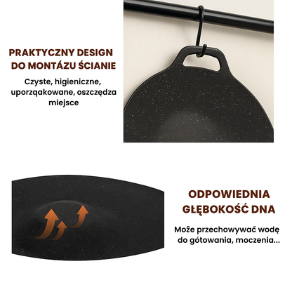 Multifunkční Pánev S 6vrstvým Nepřilnavým Povrchem, Vhodná Pro Indukční Desky