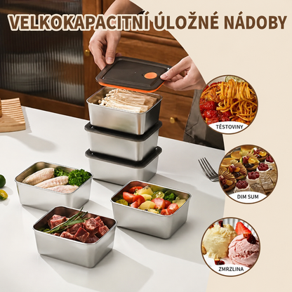 ❄️ Podnos Z Nerezové Oceli Premium V Japonském Stylu