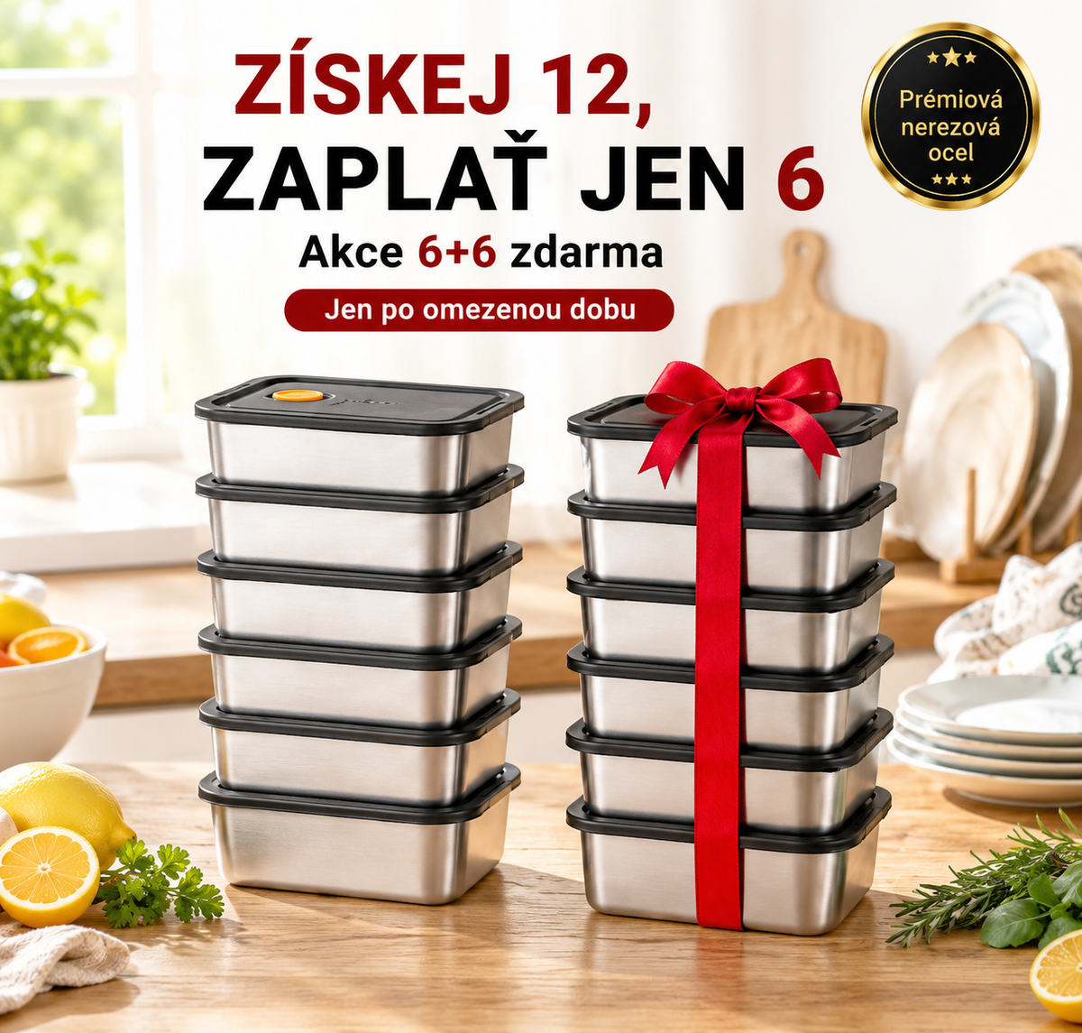 ❄️ Podnos Z Nerezové Oceli Premium V Japonském Stylu