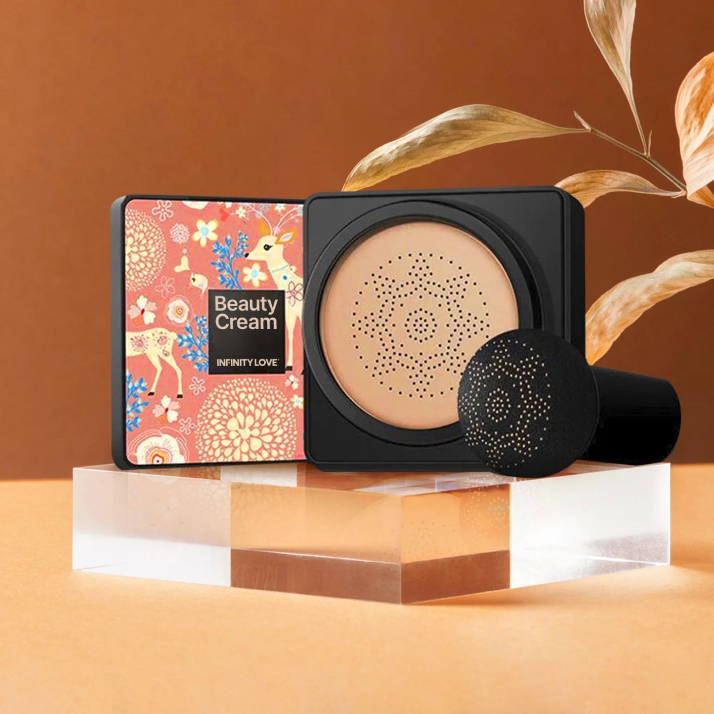 Beauty Cream® Rozjasňující CC krém bez chemických látek s hydratačním krémem a korektorem