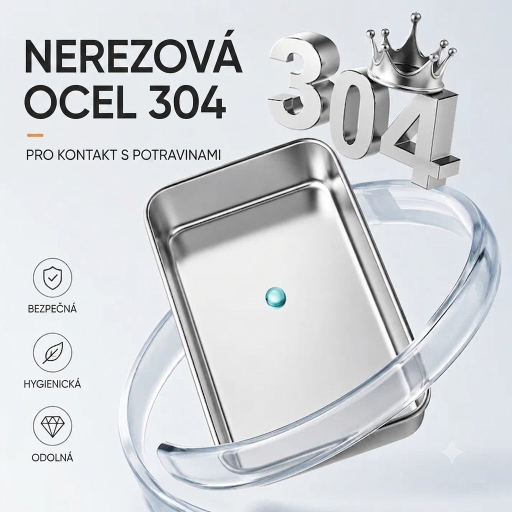 Dóza z nerezové oceli 304: Čerstvé potraviny bez zápachu a v naprostém bezpečí