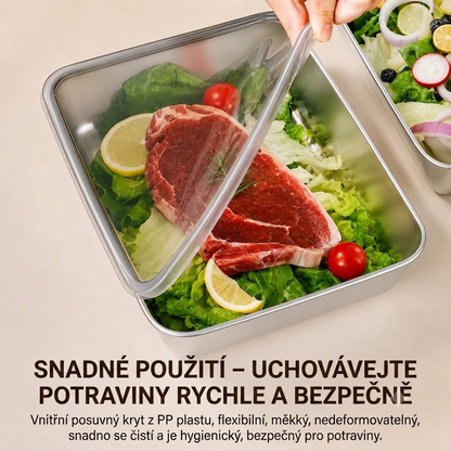 Dóza z nerezové oceli 304: Čerstvé potraviny bez zápachu a v naprostém bezpečí