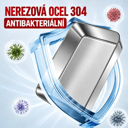 [🛍️ZÍSKEJTE 12, ZAPLAŤTE 6] Potravinové Dózy Z Nerezové Oceli 304 (Velká velikost – 2400 ml)