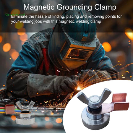 Stabilní magnetická svařovací zemnicí svorka pro spolehlivé řešení uzemnění